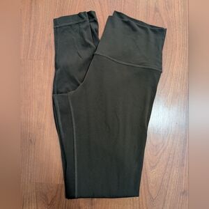 Lululemon Align High Rise Pant 28" Size 6 Dark Olive Green Nulu